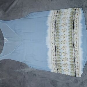 Sonoma V-neck tank top, size S